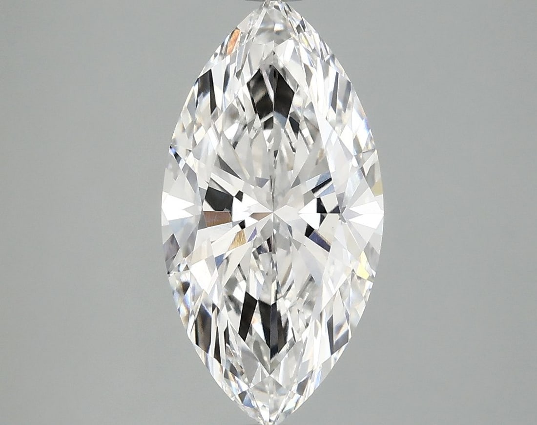 Loose Diamond - MARQUISE 2.53ct E VVS2: Loose Diamond - MARQUISE 2.53ct E VVS2 Source: This is a real non-mined Diamond that has been grown in a lab Shape: MARQUISE Carats: 2.53 Color: E Clarity: VVS2 Certification: IGI Video: