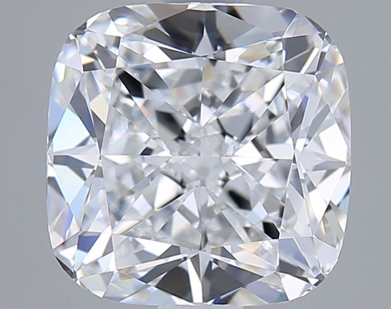 Loose Diamond - CUSHION MODIFIED 2.63ct D VVS1: Loose Diamond - CUSHION MODIFIED 2.63ct D VVS1 Source: This is a real non-mined Diamond that has been grown in a lab Shape: CUSHION MODIFIED Carats: 2.63 Color: D Clarity: VVS1 Certification: IGI Vide