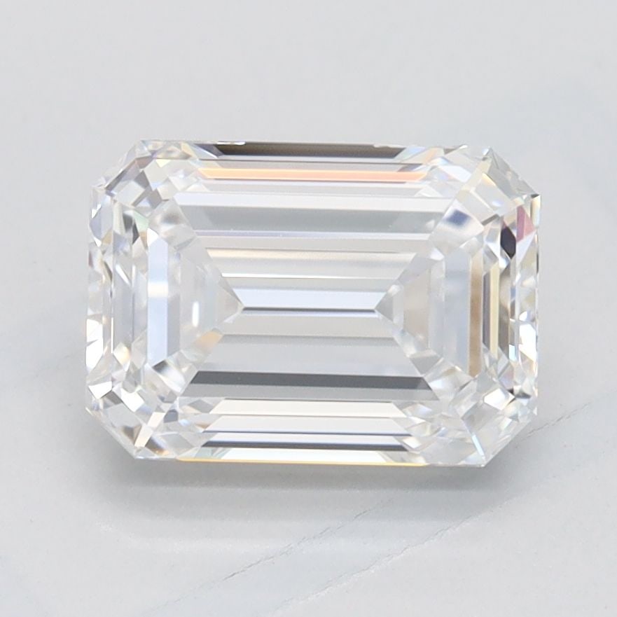 Loose Diamond - EMERALD 1.52ct D VVS2: Loose Diamond - EMERALD 1.52ct D VVS2 Source: This is a real non-mined Diamond that has been grown in a lab Shape: EMERALD Carats: 1.52 Color: D Clarity: VVS2 Certification: IGI Video: