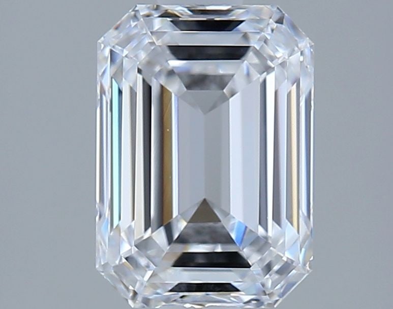 Loose Diamond - EMERALD 1.53ct D VVS2: Loose Diamond - EMERALD 1.53ct D VVS2 Source: This is a real non-mined Diamond that has been grown in a lab Shape: EMERALD Carats: 1.53 Color: D Clarity: VVS2 Certification: IGI Video: