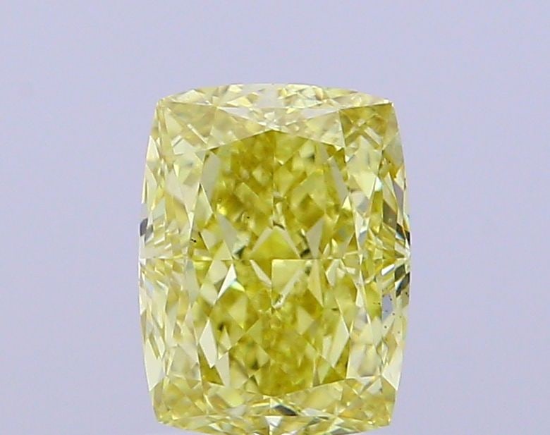 Loose Diamond - CUSHION MODIFIED 2.01ct Fancy Intense Yellow VS2: Loose Diamond - CUSHION MODIFIED 2.01ct Fancy Intense Yellow VS2 Source: This is a real non-mined Diamond that has been grown in a lab Shape: CUSHION MODIFIED Carats: 2.01 Color: Fancy Intense Yellow 