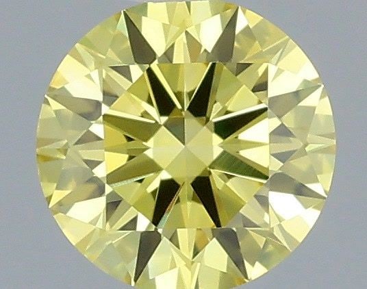 Ideal Loose Diamond - ROUND 0.35ct Fancy Vivid Yellow VVS2: Ideal Loose Diamond - ROUND 0.35ct Fancy Vivid Yellow VVS2 Source: This is a real non-mined Diamond that has been grown in a lab Shape: ROUND Carats: 0.35 Color: Fancy Vivid Yellow Certification: IGI 