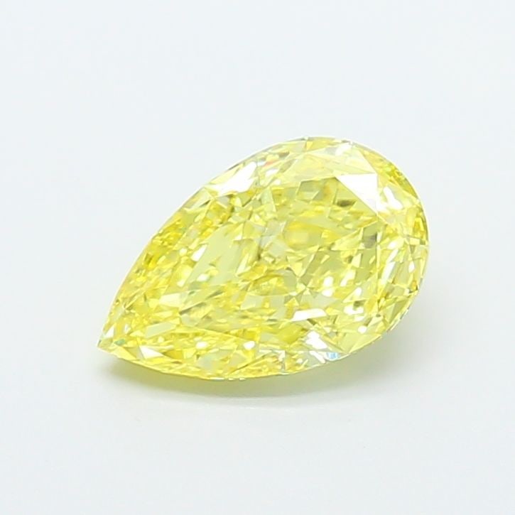 Loose Diamond - PEAR 2.03ct Fancy Intense Yellow VS1: Loose Diamond - PEAR 2.03ct Fancy Intense Yellow VS1 Source: This is a real non-mined Diamond that has been grown in a lab Shape: PEAR Carats: 2.03 Color: Fancy Intense Yellow Certification: IGI Video