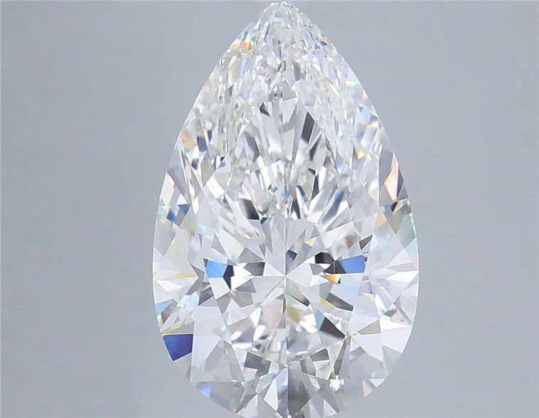 Loose Diamond - PEAR 5.04ct F VVS2: Loose Diamond - PEAR 5.04ct F VVS2 Source: This is a real non-mined Diamond that has been grown in a lab Shape: PEAR Carats: 5.04 Color: F Clarity: VVS2 Certification: IGI Video:
