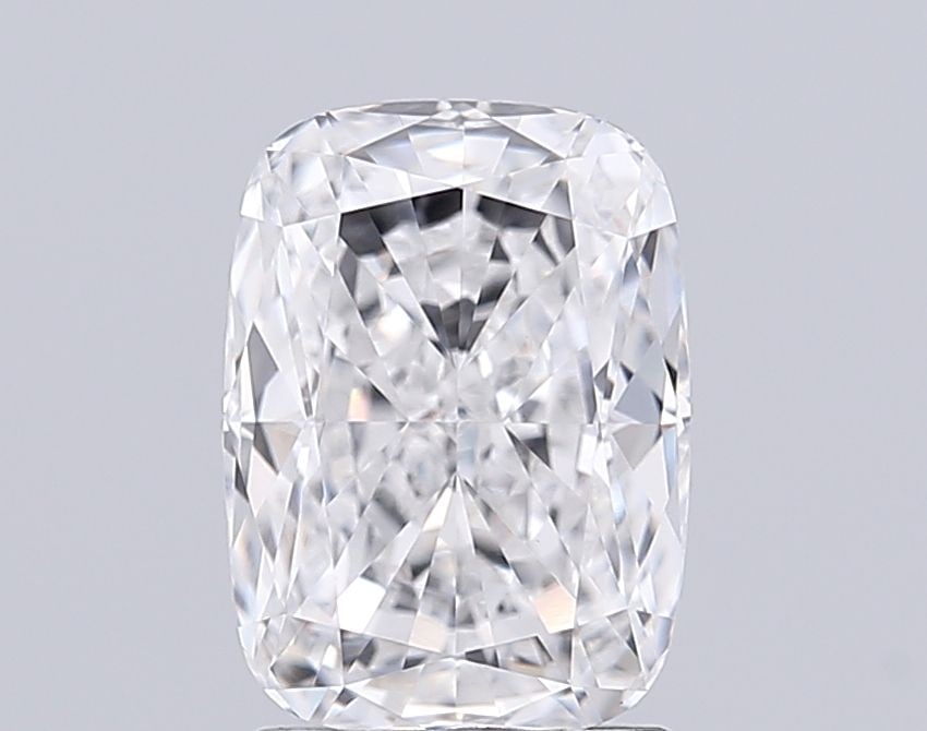 Loose Diamond - CUSHION MODIFIED 2.03ct D VVS2: Loose Diamond - CUSHION MODIFIED 2.03ct D VVS2 Source: This is a real non-mined Diamond that has been grown in a lab Shape: CUSHION MODIFIED Carats: 2.03 Color: D Clarity: VVS2 Certification: IGI Vide