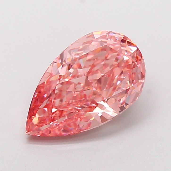 Loose Diamond - PEAR 4.29ct Fancy Vivid Pink VVS2: Loose Diamond - PEAR 4.29ct Fancy Vivid Pink VVS2 Source: This is a real non-mined Diamond that has been grown in a lab Shape: PEAR Carats: 4.29 Color: Fancy Vivid Pink Certification: IGI Video: