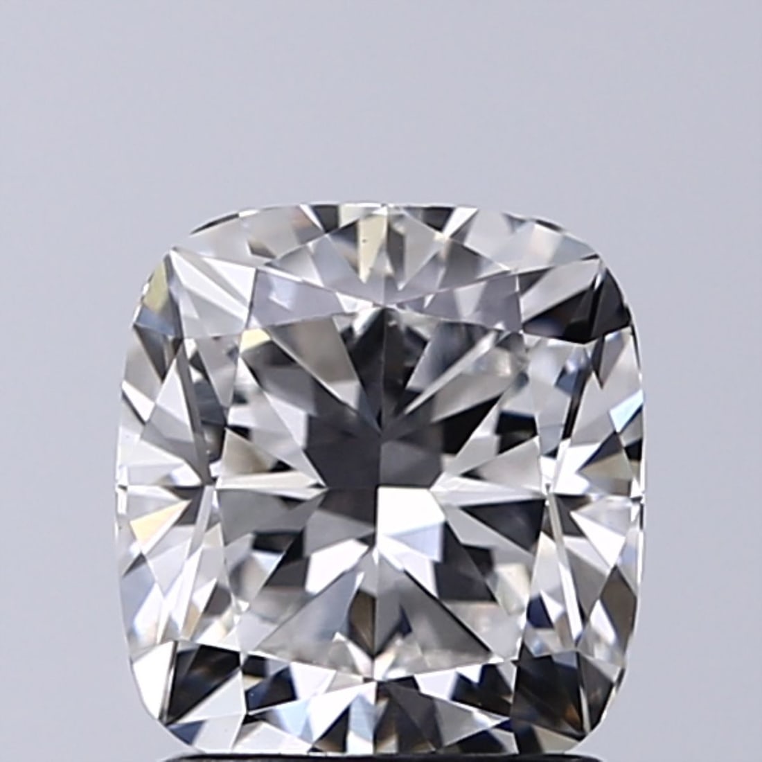 Loose Diamond - CUSHION BRILLIANT 1.58ct F VS1: Loose Diamond - CUSHION BRILLIANT 1.58ct F VS1 Source: This is a real non-mined Diamond that has been grown in a lab Shape: CUSHION BRILLIANT Carats: 1.58 Color: F Clarity: VS1 Certification: IGI Vide