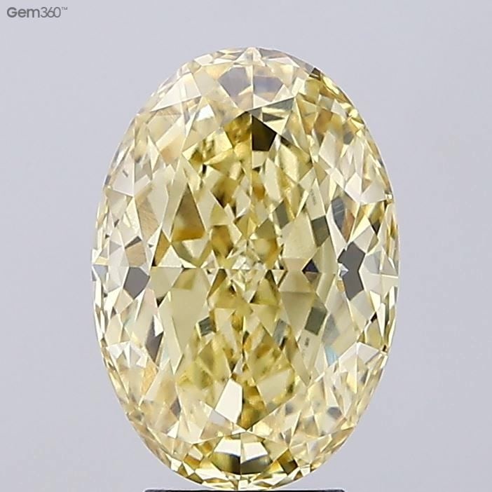 Loose Diamond - OVAL 5.03ct Fancy Intense Yellow VS1: Loose Diamond - OVAL 5.03ct Fancy Intense Yellow VS1 Source: This is a real non-mined Diamond that has been grown in a lab Shape: OVAL Carats: 5.03 Color: Fancy Intense Yellow Certification: IGI Video