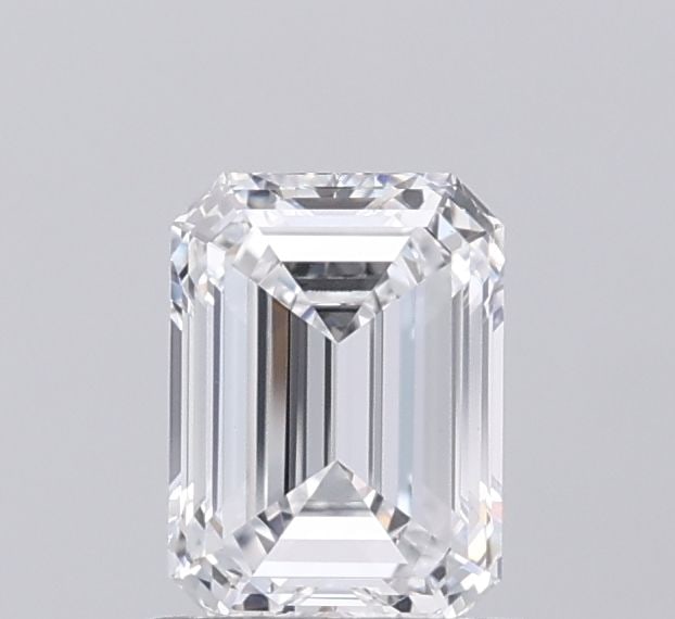 Loose Diamond - EMERALD 1.01ct D VVS2: Loose Diamond - EMERALD 1.01ct D VVS2 Source: This is a real non-mined Diamond that has been grown in a lab Shape: EMERALD Carats: 1.01 Color: D Clarity: VVS2 Certification: IGI Video: