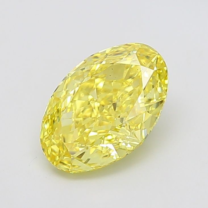 Loose Diamond - OVAL 3.07ct Fancy Vivid Yellow VS2: Loose Diamond - OVAL 3.07ct Fancy Vivid Yellow VS2 Source: This is a real non-mined Diamond that has been grown in a lab Shape: OVAL Carats: 3.07 Color: Fancy Vivid Yellow Certification: IGI Video: