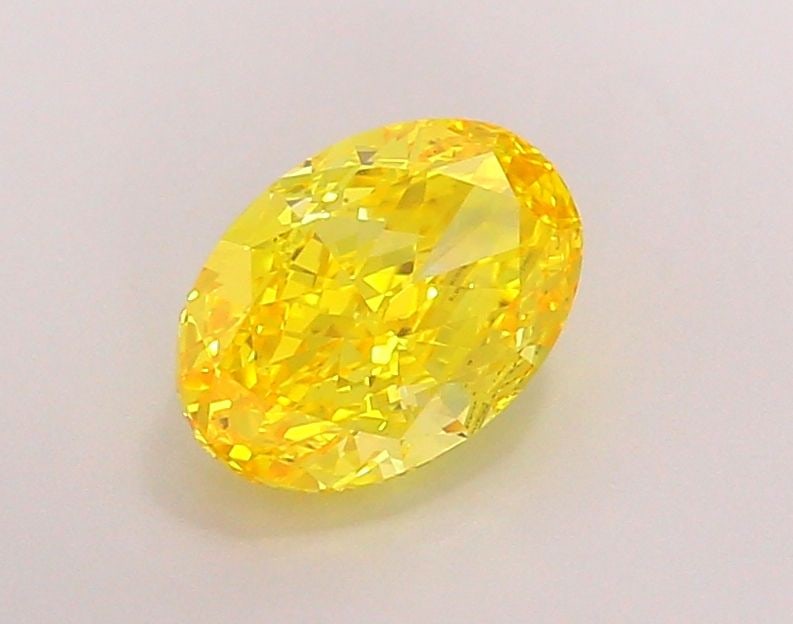 Loose Diamond - OVAL 2.02ct Fancy Vivid Yellow VS1: Loose Diamond - OVAL 2.02ct Fancy Vivid Yellow VS1 Source: This is a real non-mined Diamond that has been grown in a lab Shape: OVAL Carats: 2.02 Color: Fancy Vivid Yellow Certification: IGI Video: