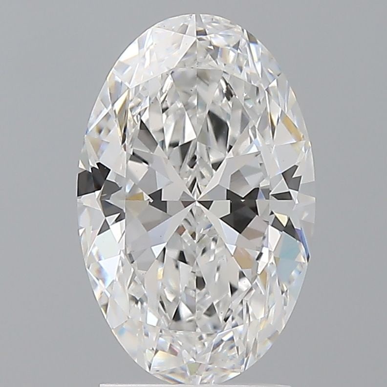 Loose Diamond - OVAL 2.54ct E VVS2: Loose Diamond - OVAL 2.54ct E VVS2 Source: This is a real non-mined Diamond that has been grown in a lab Shape: OVAL Carats: 2.54 Color: E Clarity: VVS2 Certification: IGI Video:
