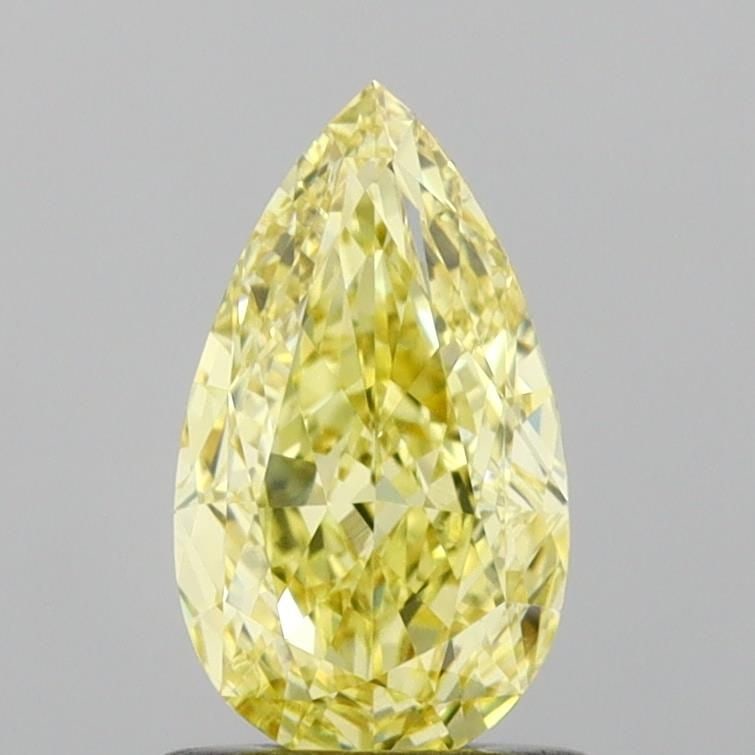 Loose Diamond - PEAR 1.1ct Fancy Intense Yellow VS1: Loose Diamond - PEAR 1.1ct Fancy Intense Yellow VS1 Source: This is a real non-mined Diamond that has been grown in a lab Shape: PEAR Carats: 1.1 Color: Fancy Intense Yellow Certification: IGI Video: