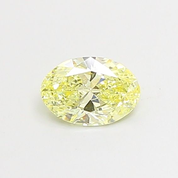 Loose Diamond - OVAL 0.52ct Fancy Yellow VS1: Loose Diamond - OVAL 0.52ct Fancy Yellow VS1 Source: This is a real non-mined Diamond that has been grown in a lab Shape: OVAL Carats: 0.52 Color: Fancy Yellow Certification: IGI Video: