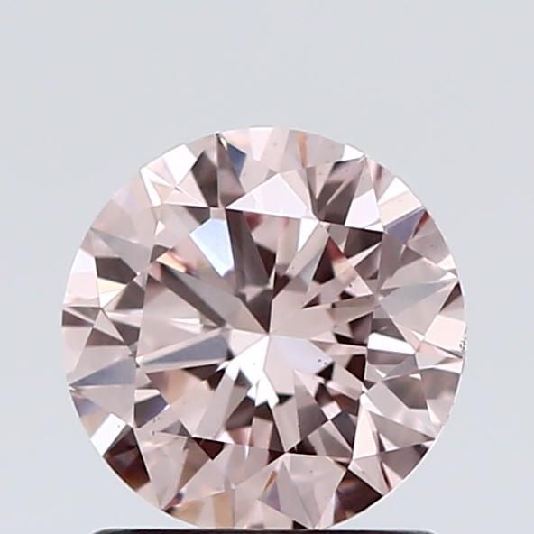Loose Diamond - ROUND 1.0ct Fancy Light Pink VS1: Loose Diamond - ROUND 1.0ct Fancy Light Pink VS1 Source: This is a real non-mined Diamond that has been grown in a lab Shape: ROUND Carats: 1.0 Color: Fancy Light Pink Certification: IGI Video: