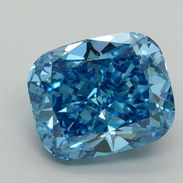 Loose Diamond - CUSHION MODIFIED 1.51ct Fancy Vivid Blue VVS2: Loose Diamond - CUSHION MODIFIED 1.51ct Fancy Vivid Blue VVS2 Source: This is a real non-mined Diamond that has been grown in a lab Shape: CUSHION MODIFIED Carats: 1.51 Color: Fancy Vivid Blue Certifi