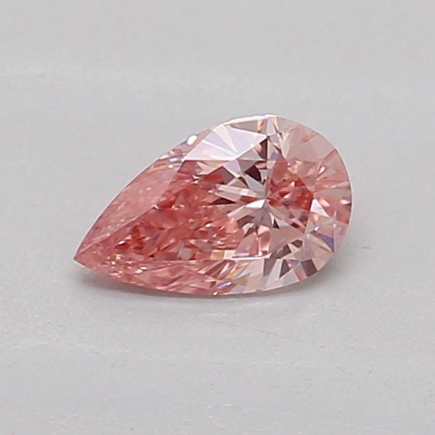 Loose Diamond - PEAR 0.21ct Fancy Intense Pink SI1: Loose Diamond - PEAR 0.21ct Fancy Intense Pink SI1 Source: This is a real non-mined Diamond that has been grown in a lab Shape: PEAR Carats: 0.21 Color: Fancy Intense Pink Certification: IGI Additiona
