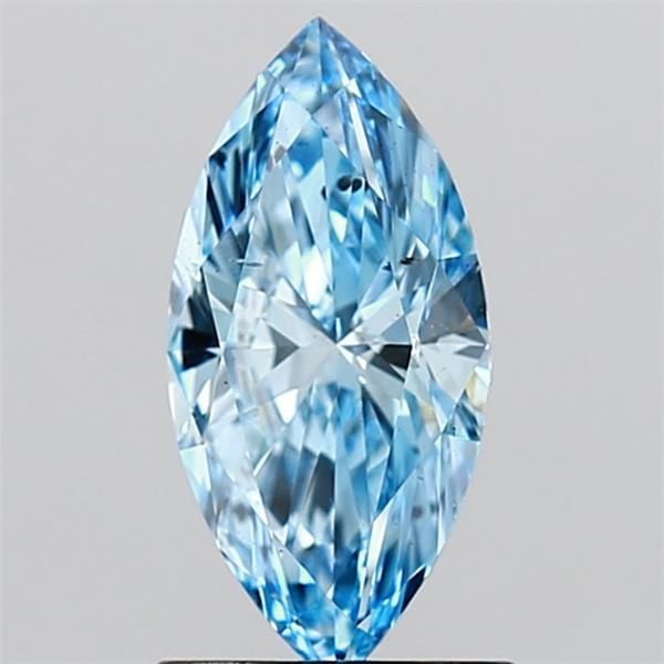 Loose Diamond - MARQUISE 1.15ct Fancy Vivid Blue SI2: Loose Diamond - MARQUISE 1.15ct Fancy Vivid Blue SI2 Source: This is a real non-mined Diamond that has been grown in a lab Shape: MARQUISE Carats: 1.15 Color: Fancy Vivid Blue Certification: IGI Video