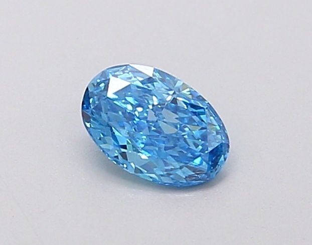 Loose Diamond - OVAL 0.24ct Fancy Vivid Blue VS1: Loose Diamond - OVAL 0.24ct Fancy Vivid Blue VS1 Source: This is a real non-mined Diamond that has been grown in a lab Shape: OVAL Carats: 0.24 Color: Fancy Vivid Blue Certification: IGI Video: