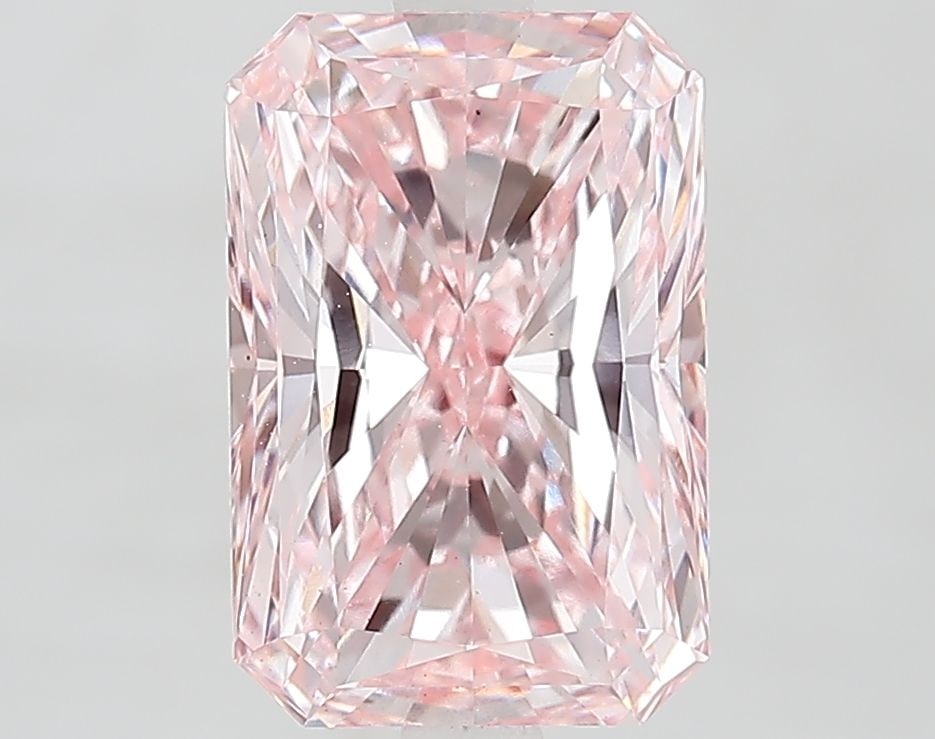 Loose Diamond - RADIANT 3.16ct Fancy Intense Pink VS1: Loose Diamond - RADIANT 3.16ct Fancy Intense Pink VS1 Source: This is a real non-mined Diamond that has been grown in a lab Shape: RADIANT Carats: 3.16 Color: Fancy Intense Pink Certification: IGI Vid