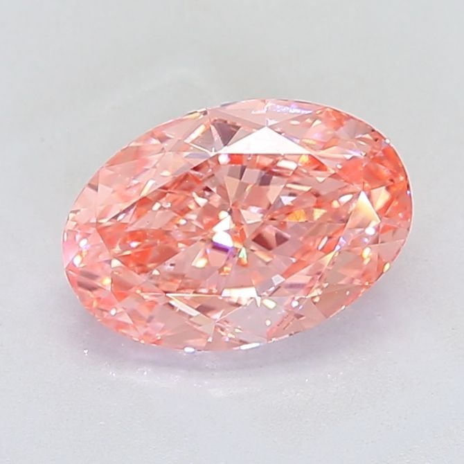 Loose Diamond - OVAL 3.01ct Fancy Vivid Pink VS1: Loose Diamond - OVAL 3.01ct Fancy Vivid Pink VS1 Source: This is a real non-mined Diamond that has been grown in a lab Shape: OVAL Carats: 3.01 Color: Fancy Vivid Pink Certification: IGI Video: