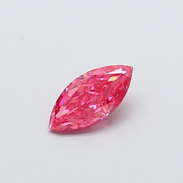 Loose Diamond - MARQUISE 0.28ct Fancy Vivid Pink VS1: Loose Diamond - MARQUISE 0.28ct Fancy Vivid Pink VS1 Source: This is a real non-mined Diamond that has been grown in a lab Shape: MARQUISE Carats: 0.28 Color: Fancy Vivid Pink Certification: NONE