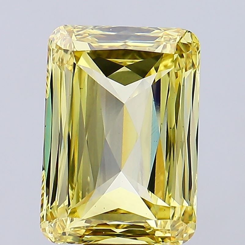 Loose Diamond - RADIANT 10.03ct Fancy Intense Yellow VS1: Loose Diamond - RADIANT 10.03ct Fancy Intense Yellow VS1 Source: This is a real non-mined Diamond that has been grown in a lab Shape: RADIANT Carats: 10.03 Color: Fancy Intense Yellow Certification: