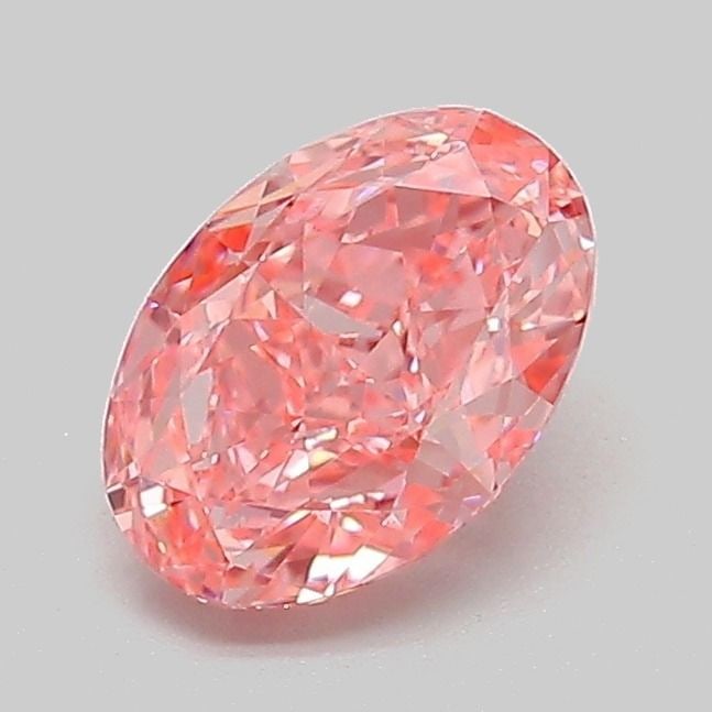 Loose Diamond - OVAL 1.03ct Fancy Vivid Pink VS1: Loose Diamond - OVAL 1.03ct Fancy Vivid Pink VS1 Source: This is a real non-mined Diamond that has been grown in a lab Shape: OVAL Carats: 1.03 Color: Fancy Vivid Pink Certification: IGI Video: Video