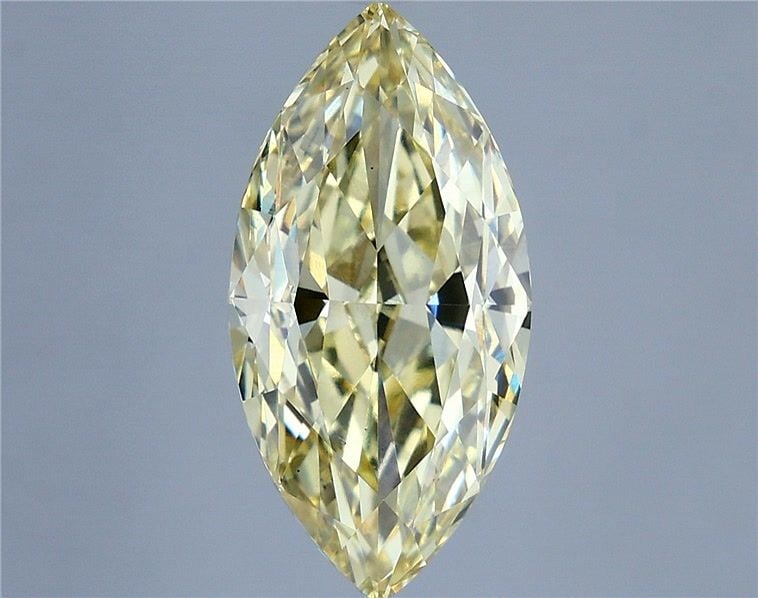 Loose Diamond - MARQUISE 5.59ct Fancy Yellow VS1: Loose Diamond - MARQUISE 5.59ct Fancy Yellow VS1 Source: This is a real non-mined Diamond that has been grown in a lab Shape: MARQUISE Carats: 5.59 Color: Fancy Yellow Certification: IGI Video: