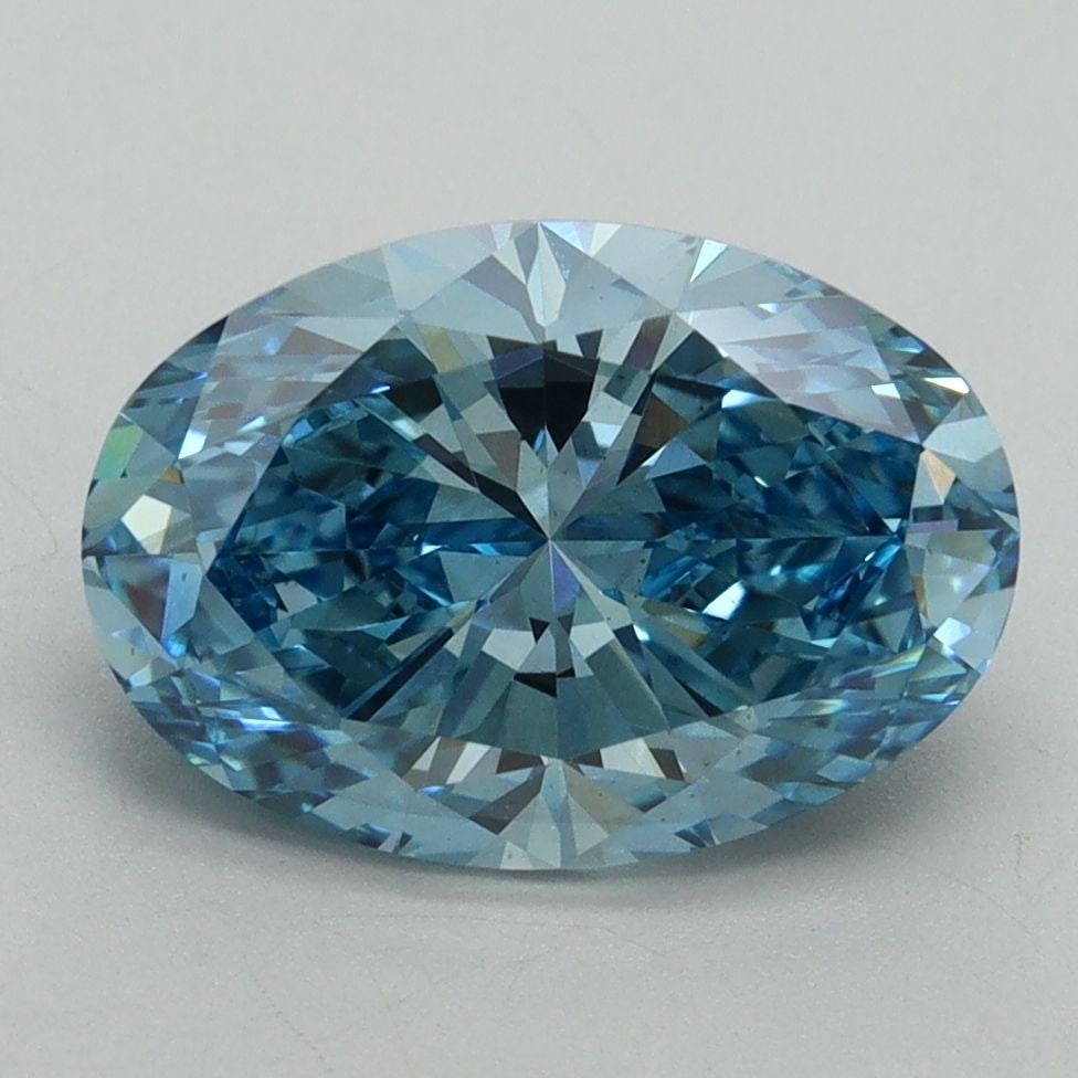 Loose Diamond - OVAL 3.12ct Fancy Vivid Blue VS2: Loose Diamond - OVAL 3.12ct Fancy Vivid Blue VS2 Source: This is a real non-mined Diamond that has been grown in a lab Shape: OVAL Carats: 3.12 Color: Fancy Vivid Blue Certification: IGI Video: