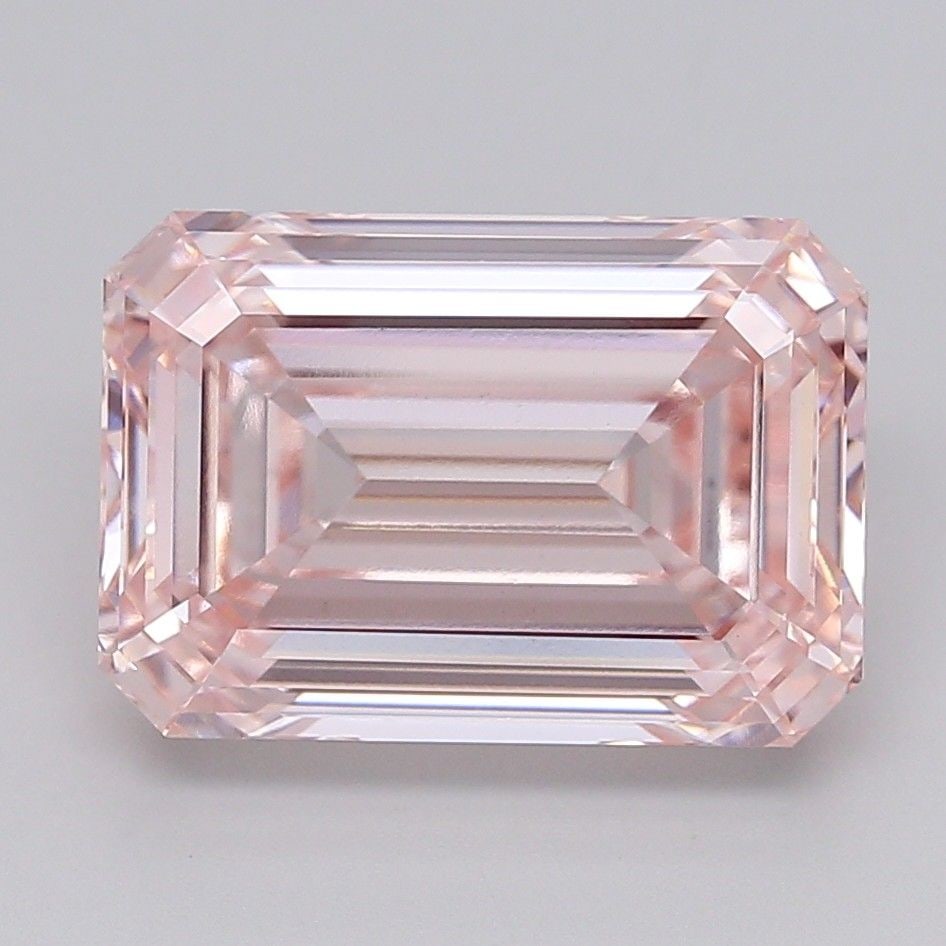 Loose Diamond - EMERALD 7.27ct Fancy Intense Pink VS1: Loose Diamond - EMERALD 7.27ct Fancy Intense Pink VS1 Source: This is a real non-mined Diamond that has been grown in a lab Shape: EMERALD Carats: 7.27 Color: Fancy Intense Pink Certification: IGI Vid
