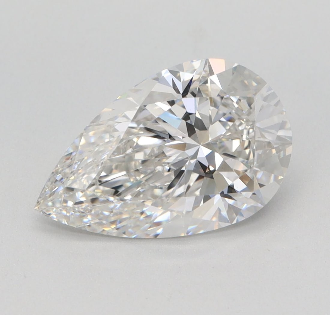 Loose Diamond - PEAR 2.04ct F VS1: Loose Diamond - PEAR 2.04ct F VS1 Source: This is a real non-mined Diamond that has been grown in a lab Shape: PEAR Carats: 2.04 Color: F Clarity: VS1 Certification: IGI Video: