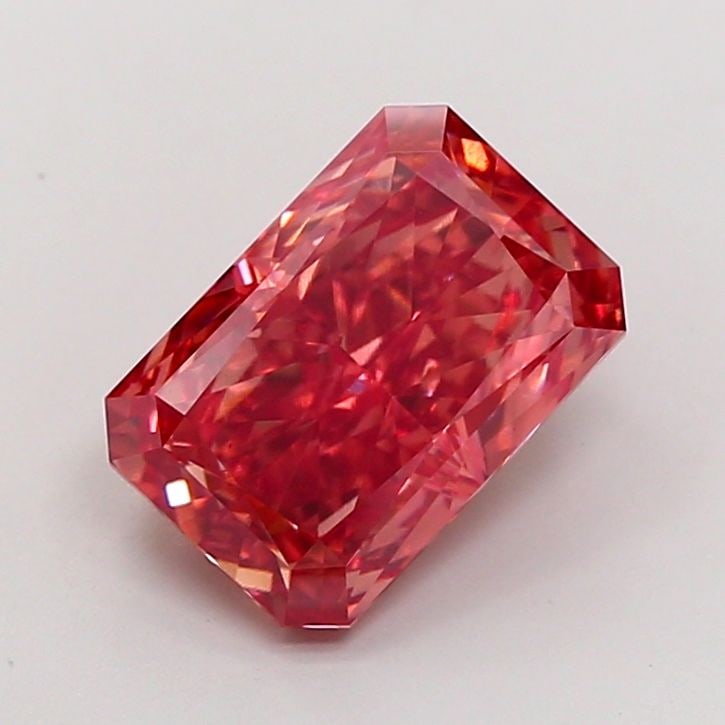 Loose Diamond - RADIANT 4.12ct Fancy Vivid Pink VS1: Loose Diamond - RADIANT 4.12ct Fancy Vivid Pink VS1 Source: This is a real non-mined Diamond that has been grown in a lab Shape: RADIANT Carats: 4.12 Color: Fancy Vivid Pink Certification: IGI Video: