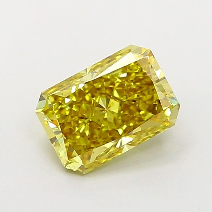 Loose Diamond - RADIANT 2.01ct Fancy Intense Yellow VS2: Loose Diamond - RADIANT 2.01ct Fancy Intense Yellow VS2 Source: This is a real non-mined Diamond that has been grown in a lab Shape: RADIANT Carats: 2.01 Color: Fancy Intense Yellow Certification: IGI
