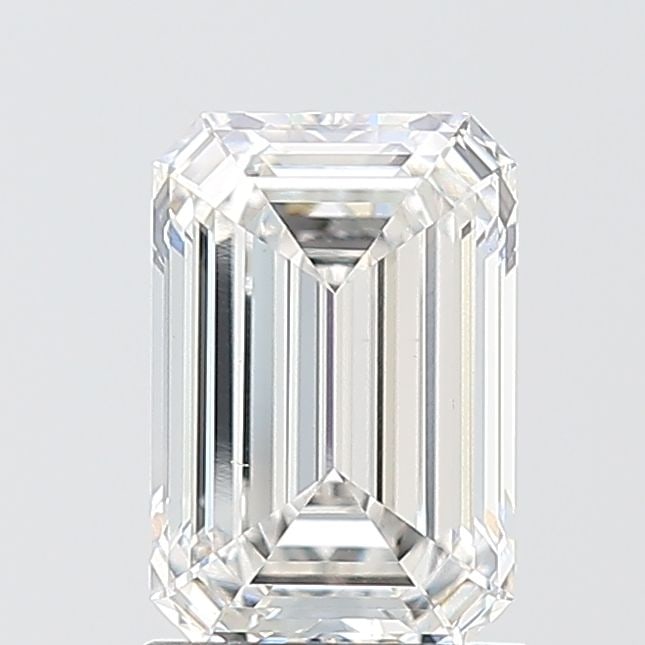 Loose Diamond - EMERALD 1.55ct F VVS2: Loose Diamond - EMERALD 1.55ct F VVS2 Source: This is a real non-mined Diamond that has been grown in a lab Shape: EMERALD Carats: 1.55 Color: F Clarity: VVS2 Certification: IGI Video:
