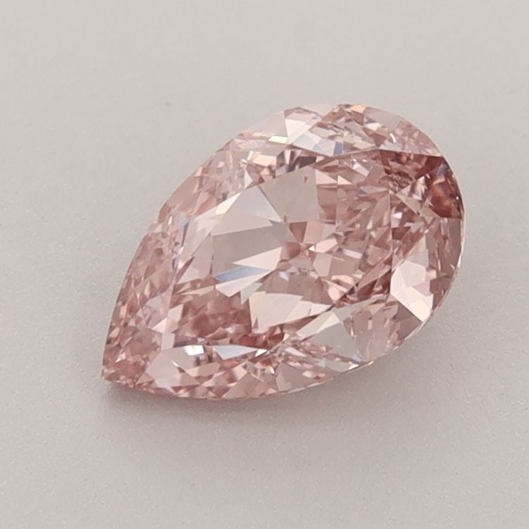 Loose Diamond - PEAR 1.24ct Fancy Intense Brownish Pink VS1: Loose Diamond - PEAR 1.24ct Fancy Intense Brownish Pink VS1 Source: This is a real non-mined Diamond that has been grown in a lab Shape: PEAR Carats: 1.24 Color: Fancy Intense Brownish Pink Certificat