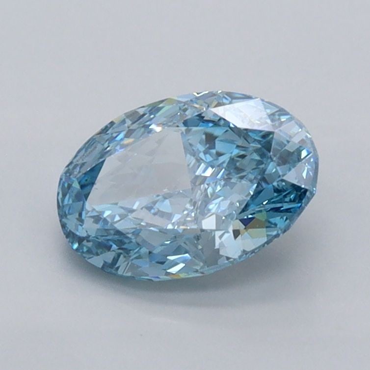 Loose Diamond - OVAL 1.04ct Fancy Vivid Blue VS1: Loose Diamond - OVAL 1.04ct Fancy Vivid Blue VS1 Source: This is a real non-mined Diamond that has been grown in a lab Shape: OVAL Carats: 1.04 Color: Fancy Vivid Blue Certification: IGI Video: Video