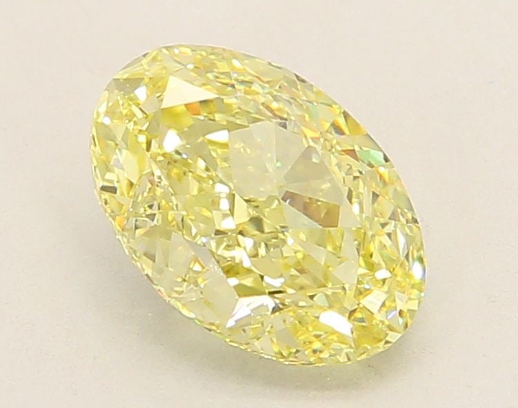Loose Diamond - OVAL 2.17ct Fancy Intense Yellow VVS2: Loose Diamond - OVAL 2.17ct Fancy Intense Yellow VVS2 Source: This is a real non-mined Diamond that has been grown in a lab Shape: OVAL Carats: 2.17 Color: Fancy Intense Yellow Certification: IGI Vide