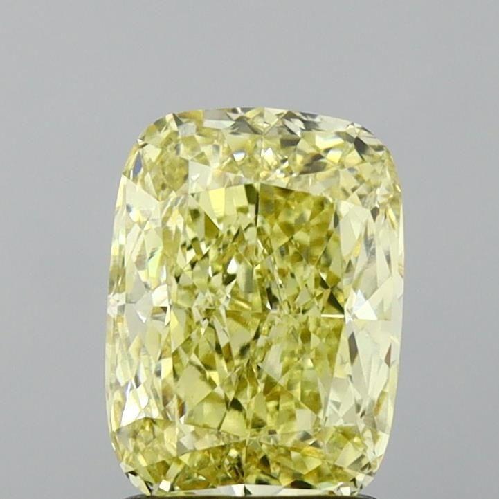 Loose Diamond - CUSHION MODIFIED 1.88ct Fancy Yellow VS1: Loose Diamond - CUSHION MODIFIED 1.88ct Fancy Yellow VS1 Source: This is a real non-mined Diamond that has been grown in a lab Shape: CUSHION MODIFIED Carats: 1.88 Color: Fancy Yellow Certification: I