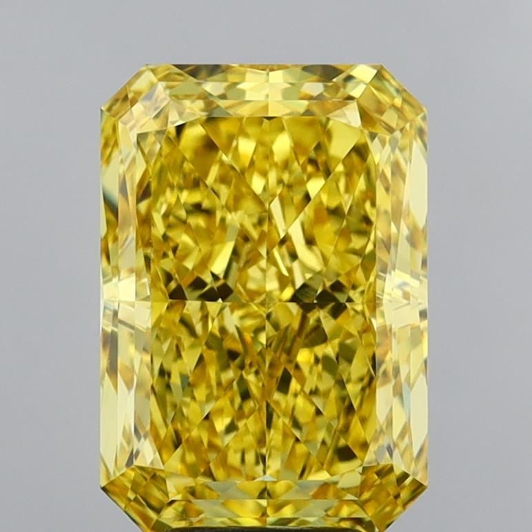 Loose Diamond - RADIANT 6.02ct Fancy Vivid Yellow VS1: Loose Diamond - RADIANT 6.02ct Fancy Vivid Yellow VS1 Source: This is a real non-mined Diamond that has been grown in a lab Shape: RADIANT Carats: 6.02 Color: Fancy Vivid Yellow Certification: IGI Vid