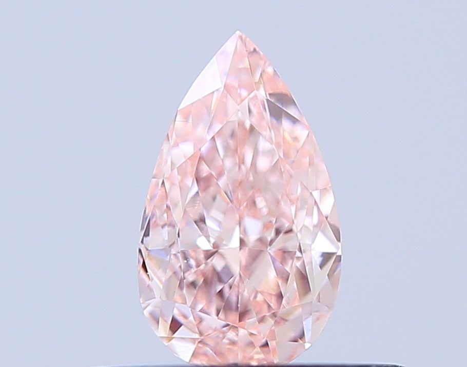 Loose Diamond - PEAR 0.43ct Fancy Intense Pink VVS2: Loose Diamond - PEAR 0.43ct Fancy Intense Pink VVS2 Source: This is a real non-mined Diamond that has been grown in a lab Shape: PEAR Carats: 0.43 Color: Fancy Intense Pink Certification: IGI Video: