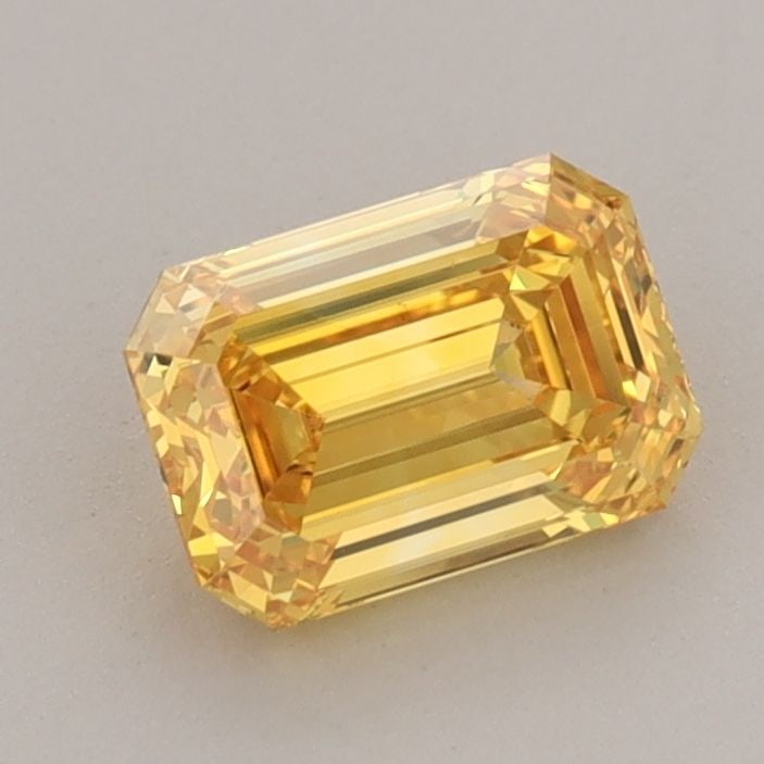 Loose Diamond - EMERALD 1.0ct Fancy Vivid Yellow VS1: Loose Diamond - EMERALD 1.0ct Fancy Vivid Yellow VS1 Source: This is a real non-mined Diamond that has been grown in a lab Shape: EMERALD Carats: 1.0 Color: Fancy Vivid Yellow Certification: IGI Video