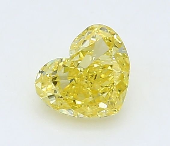 Loose Diamond - HEART 0.22ct Fancy Vivid Yellow VVS2: Loose Diamond - HEART 0.22ct Fancy Vivid Yellow VVS2 Source: This is a real non-mined Diamond that has been grown in a lab Shape: HEART Carats: 0.22 Color: Fancy Vivid Yellow Certification: IGI Video: