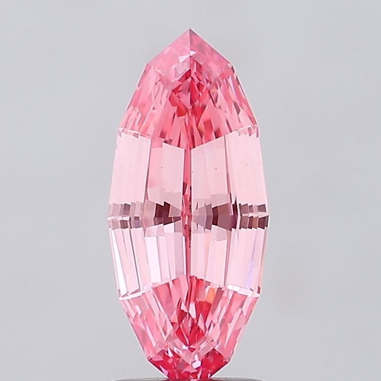 Loose Diamond - OTHER 2.08ct Fancy Vivid Pink VS1: Loose Diamond - OTHER 2.08ct Fancy Vivid Pink VS1 Source: This is a real non-mined Diamond that has been grown in a lab Shape: OTHER Carats: 2.08 Color: Fancy Vivid Pink Certification: IGI Video: