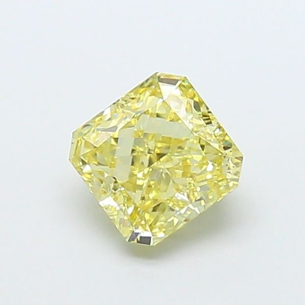 Loose Diamond - SQUARE RADIANT 2.03ct Fancy Light Yellow VS1: Loose Diamond - SQUARE RADIANT 2.03ct Fancy Light Yellow VS1 Source: This is a real non-mined Diamond that has been grown in a lab Shape: SQUARE RADIANT Carats: 2.03 Color: Fancy Light Yellow Certific