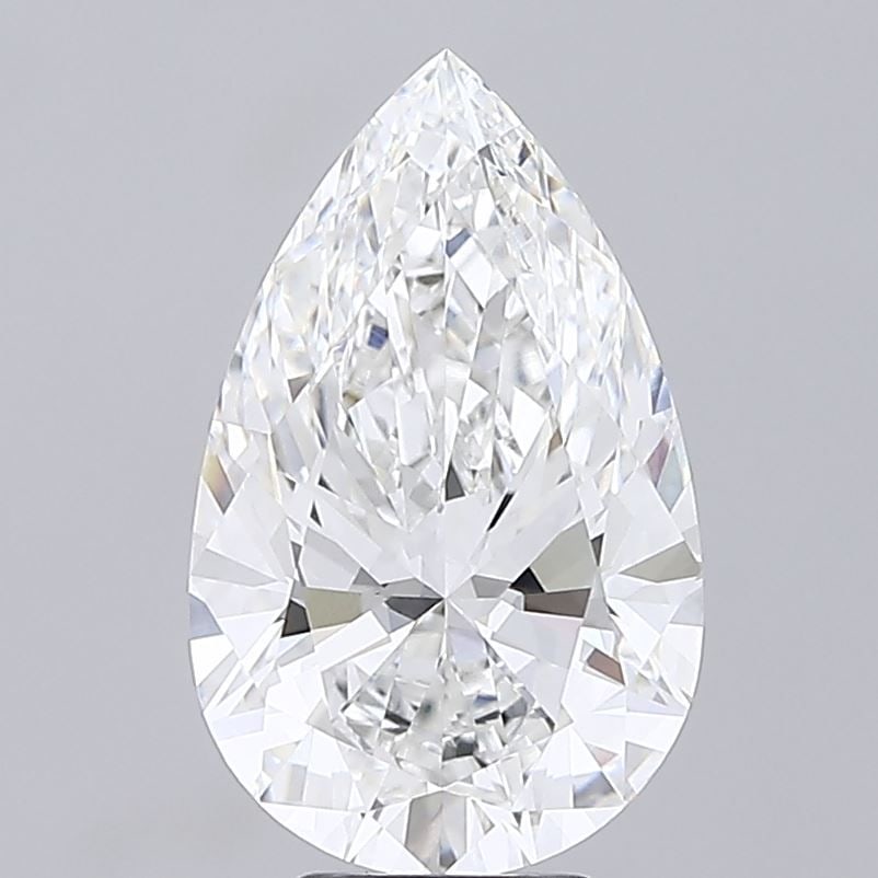 Loose Diamond - PEAR 6.07ct E VVS2: Loose Diamond - PEAR 6.07ct E VVS2 Source: This is a real non-mined Diamond that has been grown in a lab Shape: PEAR Carats: 6.07 Color: E Clarity: VVS2 Certification: IGI Video: