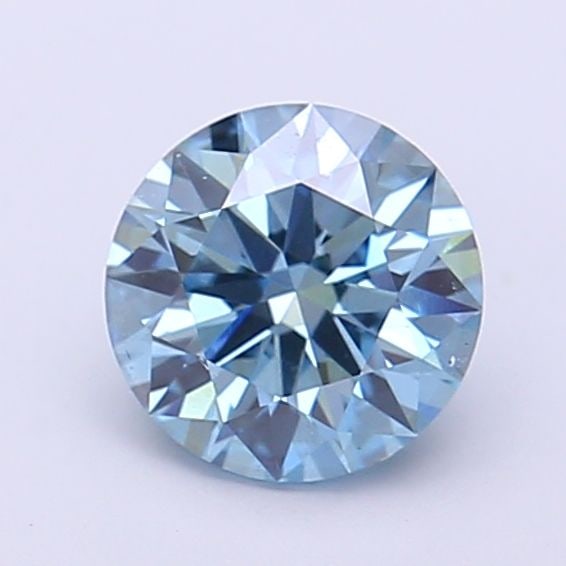 Ideal Loose Diamond - ROUND 1.08ct Fancy Vivid Blue VS1: Ideal Loose Diamond - ROUND 1.08ct Fancy Vivid Blue VS1 Source: This is a real non-mined Diamond that has been grown in a lab Shape: ROUND Carats: 1.08 Color: Fancy Vivid Blue Certification: IGI Video