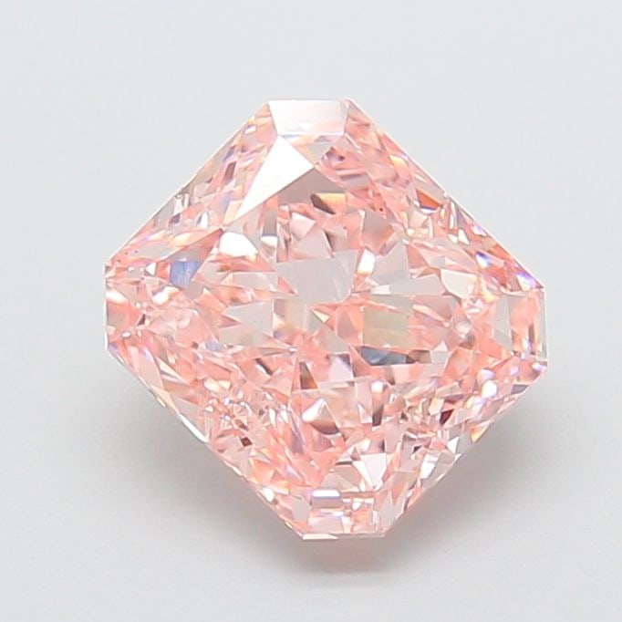 Loose Diamond - RADIANT 3.02ct Fancy Intense Pink VS1: Loose Diamond - RADIANT 3.02ct Fancy Intense Pink VS1 Source: This is a real non-mined Diamond that has been grown in a lab Shape: RADIANT Carats: 3.02 Color: Fancy Intense Pink Certification: IGI Vid
