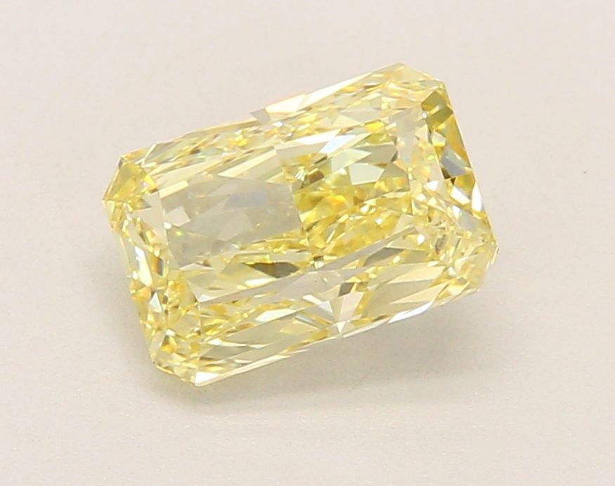 Loose Diamond - RADIANT 1.86ct Fancy Yellow VVS2: Loose Diamond - RADIANT 1.86ct Fancy Yellow VVS2 Source: This is a real non-mined Diamond that has been grown in a lab Shape: RADIANT Carats: 1.86 Color: Fancy Yellow Certification: IGI Video: