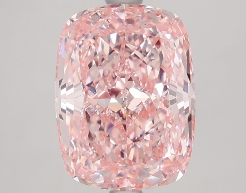 Loose Diamond - CUSHION MODIFIED 3.29ct Fancy Intense Pink VS1: Loose Diamond - CUSHION MODIFIED 3.29ct Fancy Intense Pink VS1 Source: This is a real non-mined Diamond that has been grown in a lab Shape: CUSHION MODIFIED Carats: 3.29 Color: Fancy Intense Pink Cert